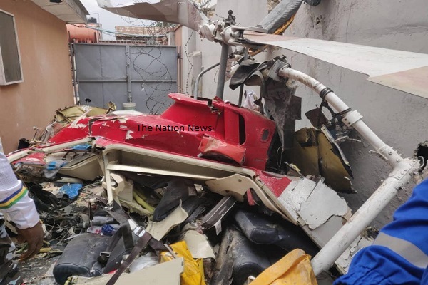  Some residents of Salvation Road in Opebi area of Ikeja Lagos have expressed shock over the crash of a helicopter into a building thanking God for saving their lives The residents who spoke to the News Agency of Nigeria at the scene of the incident on Friday called for proper maintenance of aircraft before flying Mrs Grace hellip  