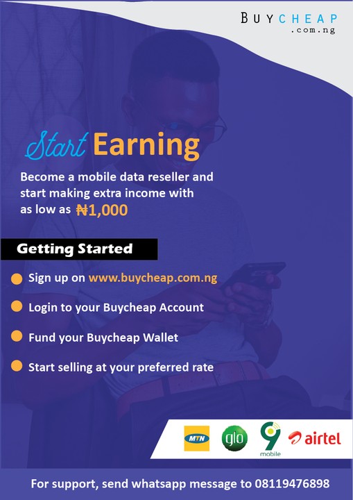 Start Data Reselling Business With 1000 Naira. - Nairaland / General