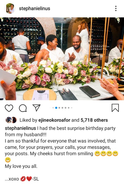 Stephanie Okereke's 38th Surprise Birthday Party From Her Husband, Linus Idahosa 12456109_cymera20201004193827_jpeg15c2dcb22be9bb687abe2256ef0bdc8e