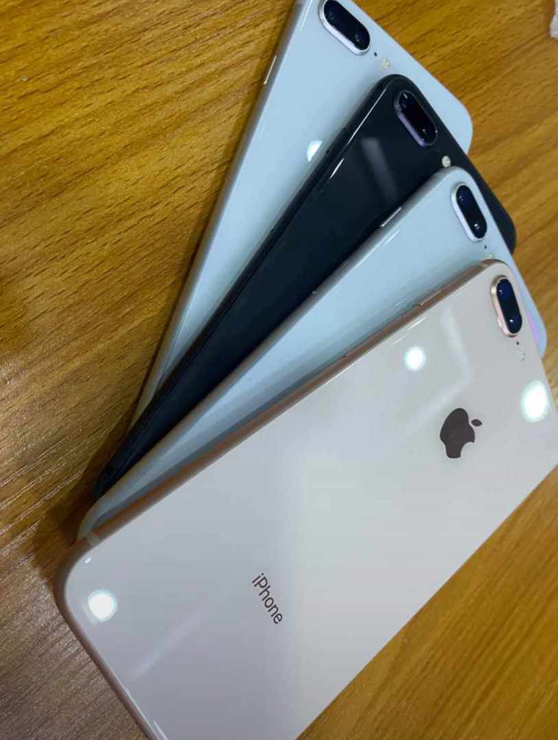 UK Used Iphone 8 Plus 64gb Different Colors Phones Nigeria