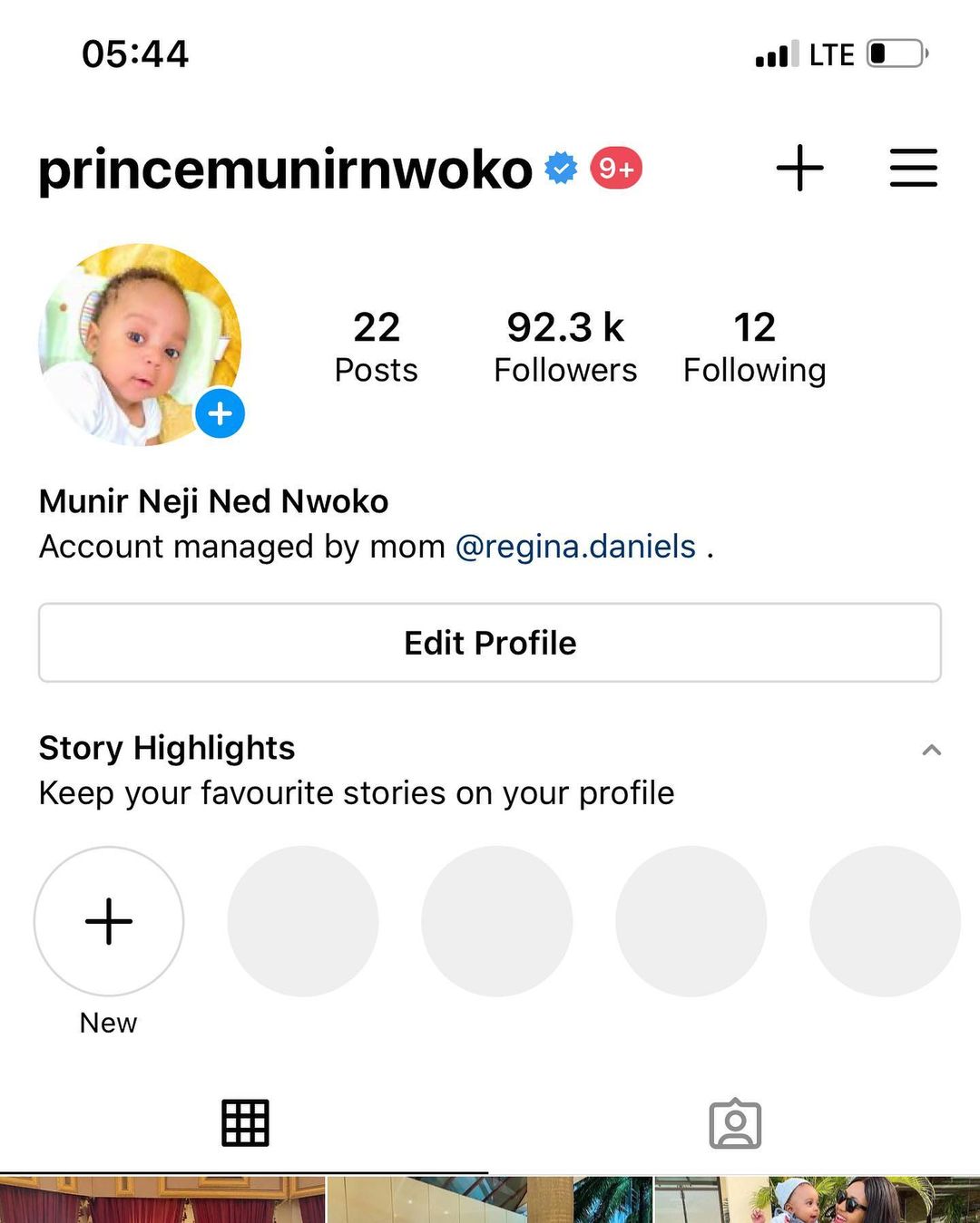 Prince Munir Nwoko Verified On Instagram (Pix, Video) 12713189_regina_daniels202011201613262_jpeg98894ac0f3514abd2126841698ed859c