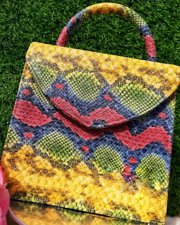 Animal Skin Handmade Bag - Fashion - Nigeria