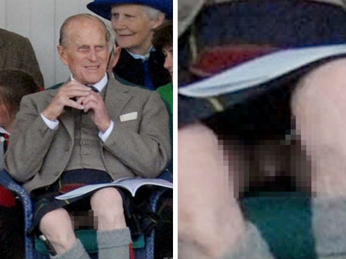 Queen Elizabeth Ii Husband Accidentally Flashes joystick(pic) - Foreign Aff...