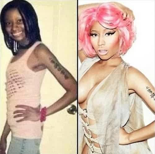 Nicki Minaj,before Her Plastic Surgery - Fashion - Nigeria