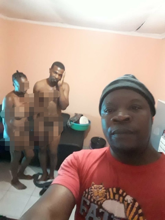 Man Caught His Best Friend And Wife In Bed, Took Nude Selfie With Them (Photos) - Family pic pic photo