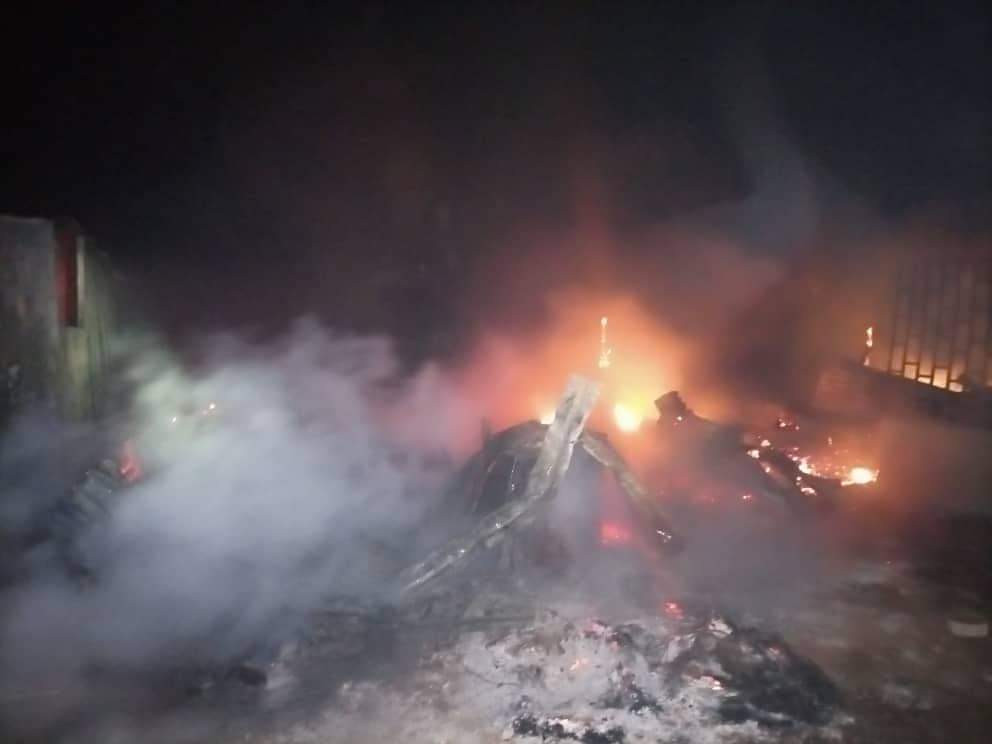 Fire Burnt 9 Shops In Kwara (Photos) - Business - Nigeria