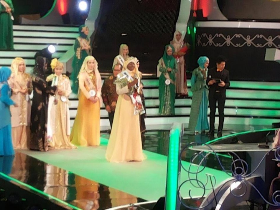 Nigerian Wins Muslim Beauty Pageant Rival To Miss World Islam For Muslims Nigeria 