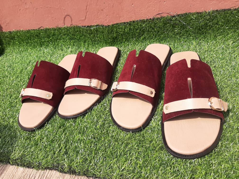 Farooq on X: Perfectly made palm slippers ‚made out of authentic