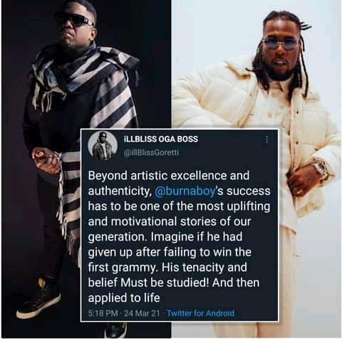 BurnaBoy - Illbliss: Burnaboy's Success Should Be One Of The Most Motivationals Of Our Time 13310028_fbimg16166809793482573_jpegd619b612f4145bda3d789de46102a3c0
