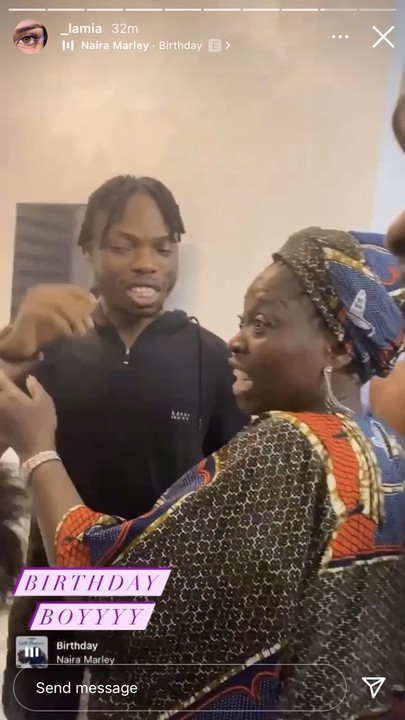 Naira Marley's Mother Joins Him To Celebrate His 33rd Birthday (Video ...
