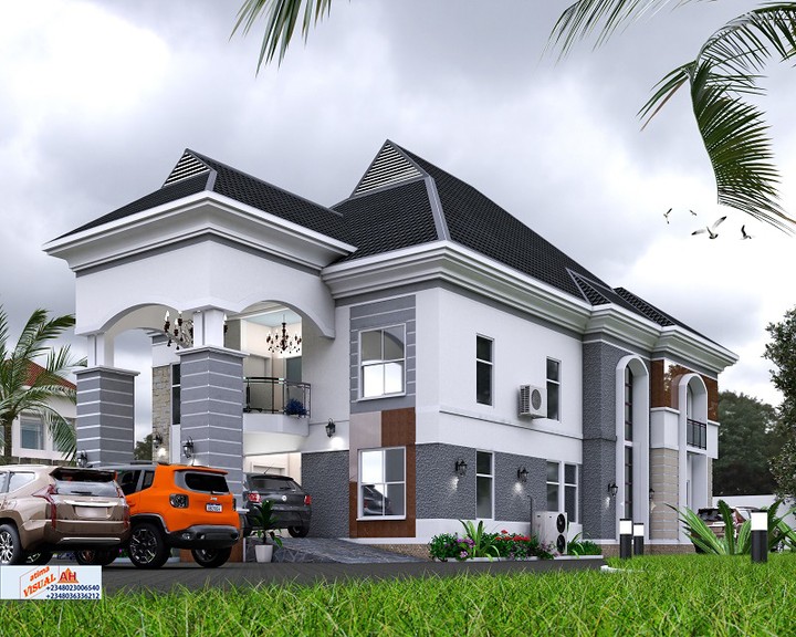 ATIMA DESIGNS Modern Duplex House Plan In Nigeria - Properties (3
