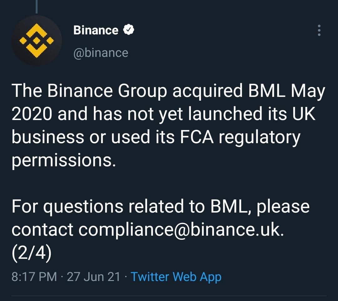 Britain Bans Binance's UK Operations In Latest ...