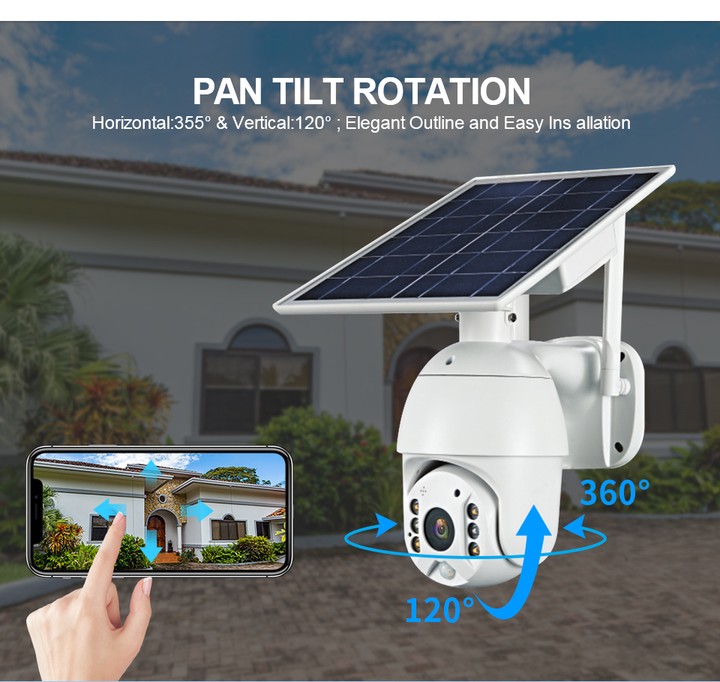 4G Solar CCTV PTZ Camera For just 75K - Technology Market - Nigeria
