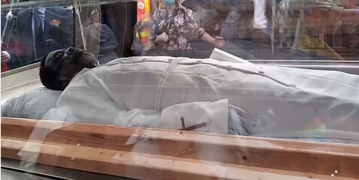 Tears As Prophet TB Joshua’s Body Arrives Synagogue Church For Lying-In-State (Photos)