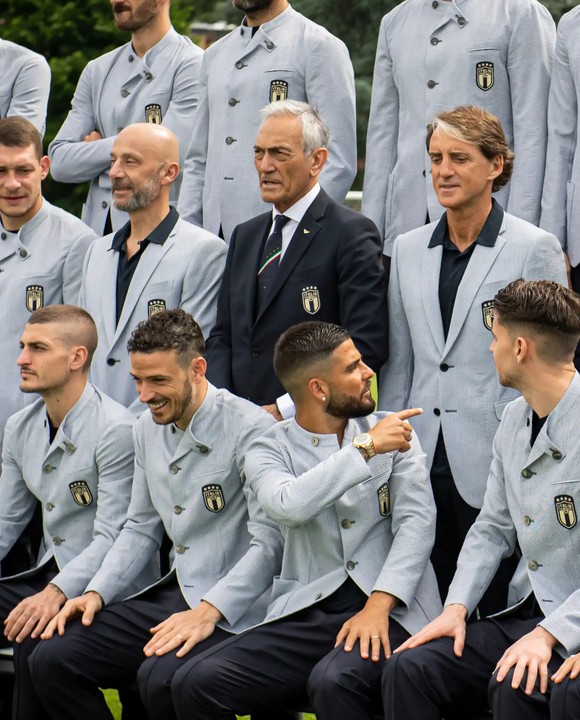 Euro2020: Italy's Entire Squad Dripped In A N1.2m G-Armani Suit Till ...