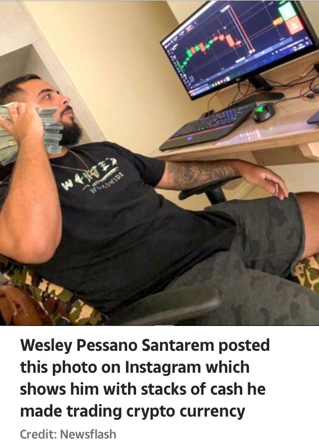 Wesley Pessano Santarem, Crypto Trader, Shot Dead In Brazil - Crime - Nigeria