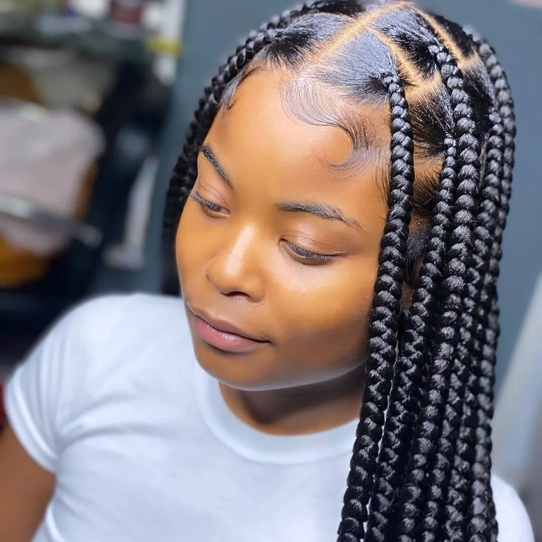 Beautiful Box Braids Hairstyles 2022 For Ladies. - Fashion - Nigeria