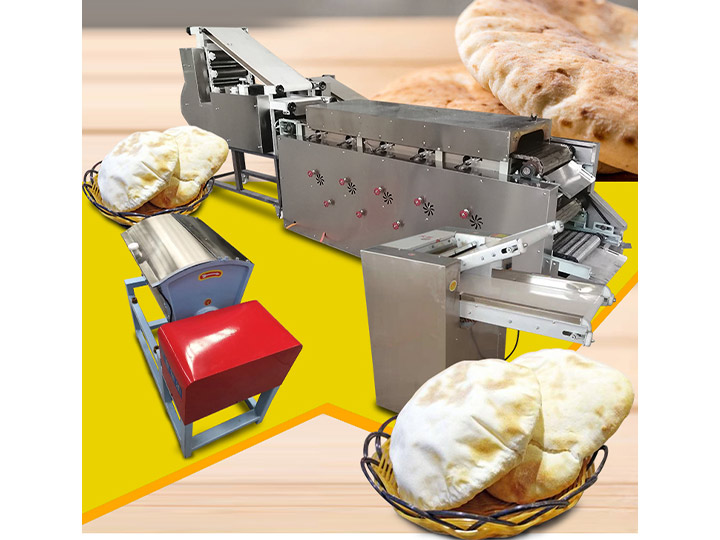Stainless Steel Flour Dough Mixer,flat Arabic Pita Bread Maker