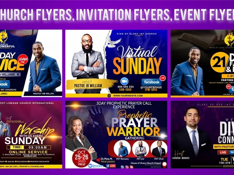 Amazing Church Flyer Or Event Flyer Design - Religion - Nigeria