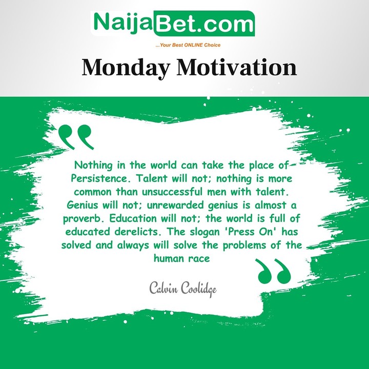 Monday Motivation - Sports - Nigeria