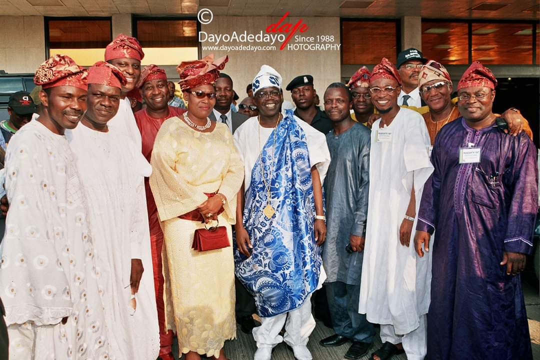Throwback Picture Of Tinubu And His First Set Of Commisioners