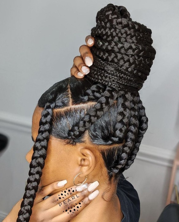 20 cutest knotless braids with heart hairstyle trends for 2022