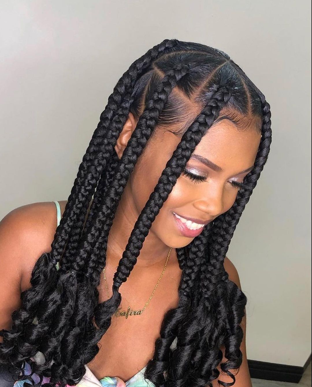 New And Beautiful Box Braids Hairstyles (2022) - Fashion - Nigeria