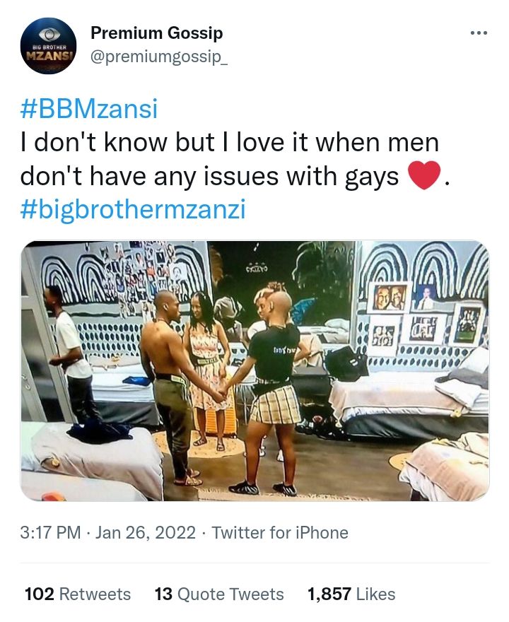 Wow Pictures! Big Brother Mzansi (SA) Welcomes First-ever Crossdresser  Housemate - Romance (3) - Nigeria