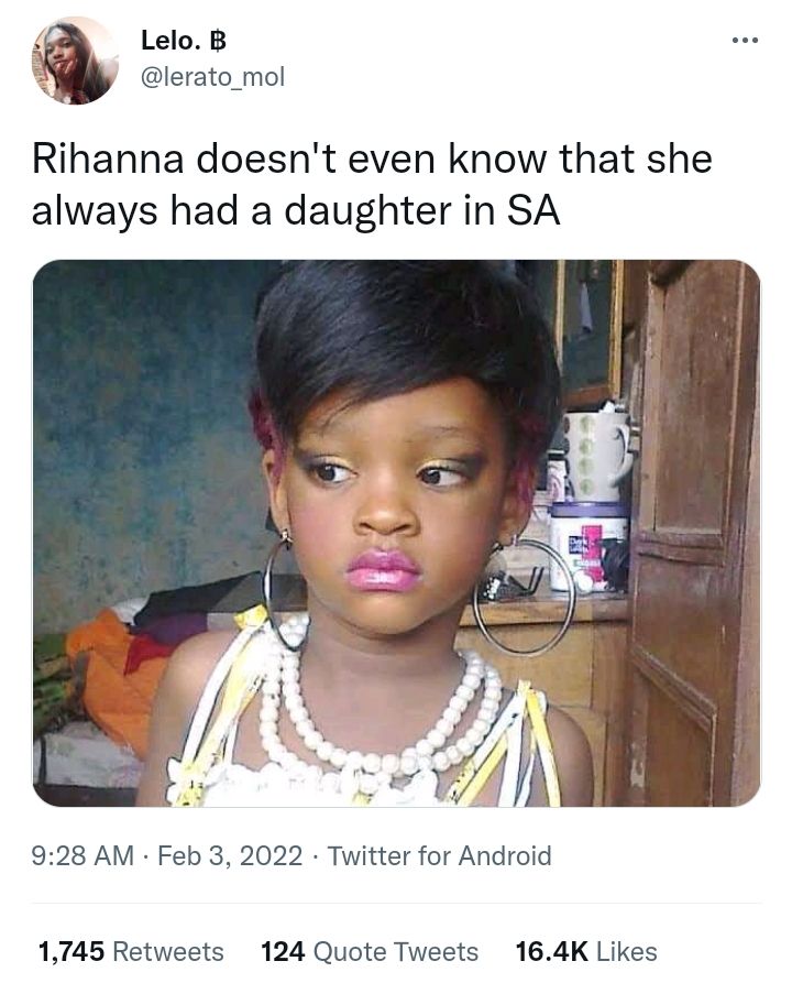 Wow Pictures! Little SA Girl Looks Like Rihanna - Breaks The Internet ...