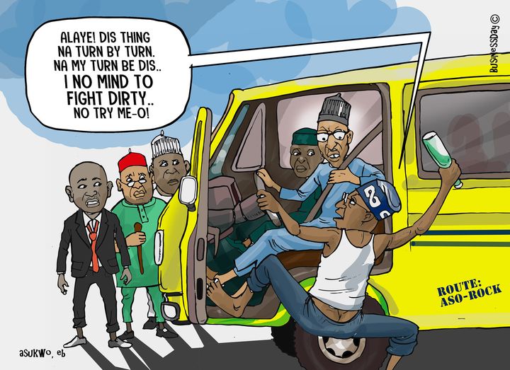 Cartoon Pic Of Tinubu Fighting Dirty Surfaces (Funny Pic) - Politics -  Nigeria
