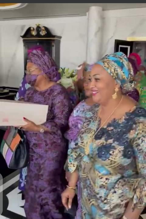 Wives Of Nigerian Governors Arrive Dubai To Present Birthday Cake To ...