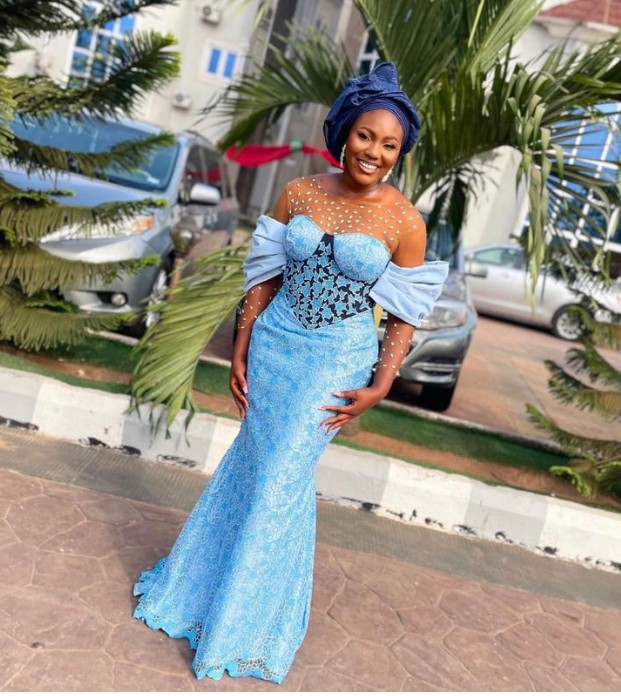 Lace Gown Styles For Ladies In 2022 - Fashion - Nigeria