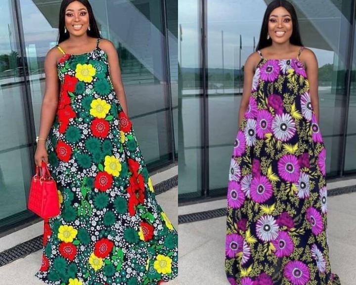 Trendy Ankara Maxi Gown Styles For Ladies - Fashion - Nigeria