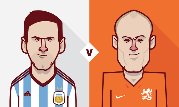 Argentina Vs Holland- World Cup Semi-Final (4 - 2) On Penalties On 9th ...
