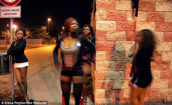 Pictures Of Nigerian Prostitutes Languishing In Europe