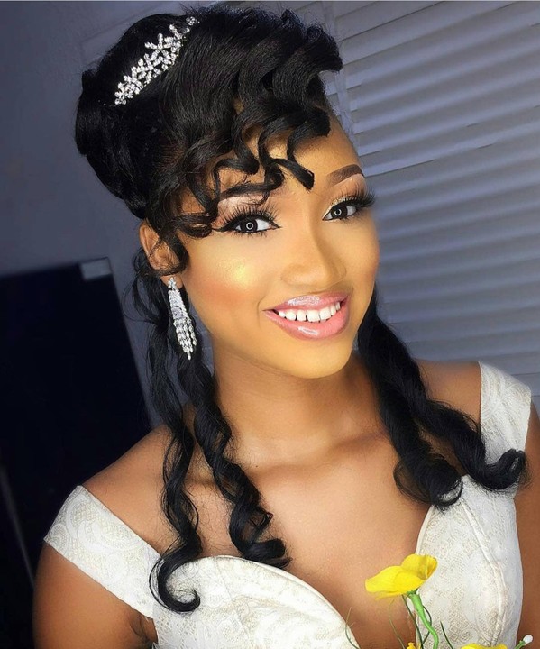 African Wedding Hairstyles 2022 - 50 Stunning Wedding Hairstyles For Black  Bride - Fashion - Nigeria