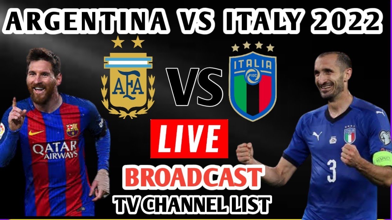 LIVE@STREAM-TV Football Italy Vs Argentina Live Stream - Sports