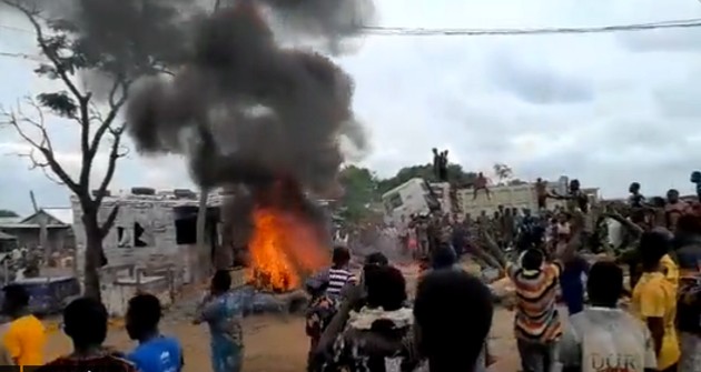 Mob Kills & Burnt a Vigilante in Abuja Over Blasphemous Statement