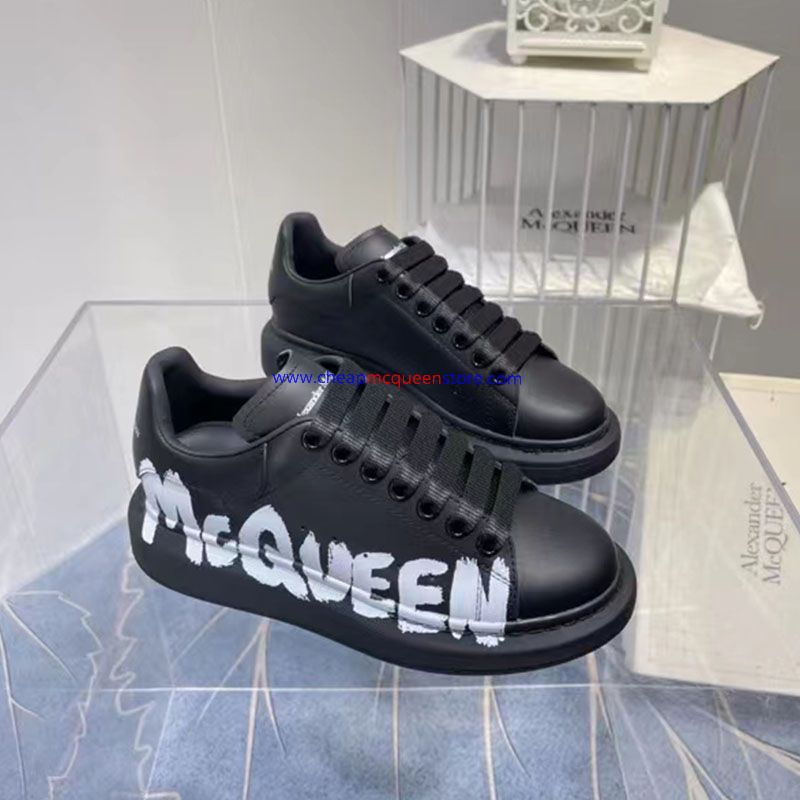 All Black Alexander McQueen Sneakers in Lagos Island (Eko) - Shoes, Og  Wearz