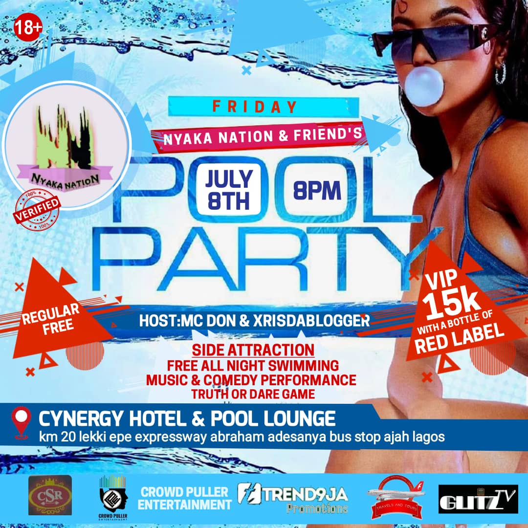Biggest Pool Party On The Island Of Lagos E Choke See Details Celebrities Nigeria