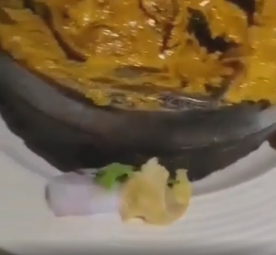 Live Centipede Seen In Bowl Of Isi Ewu Served In A Lagos Restaurant (Video)  15709473_incollage20220707094559272_jpeg51f99a2b1f62afaa6e489d4af09a71cd