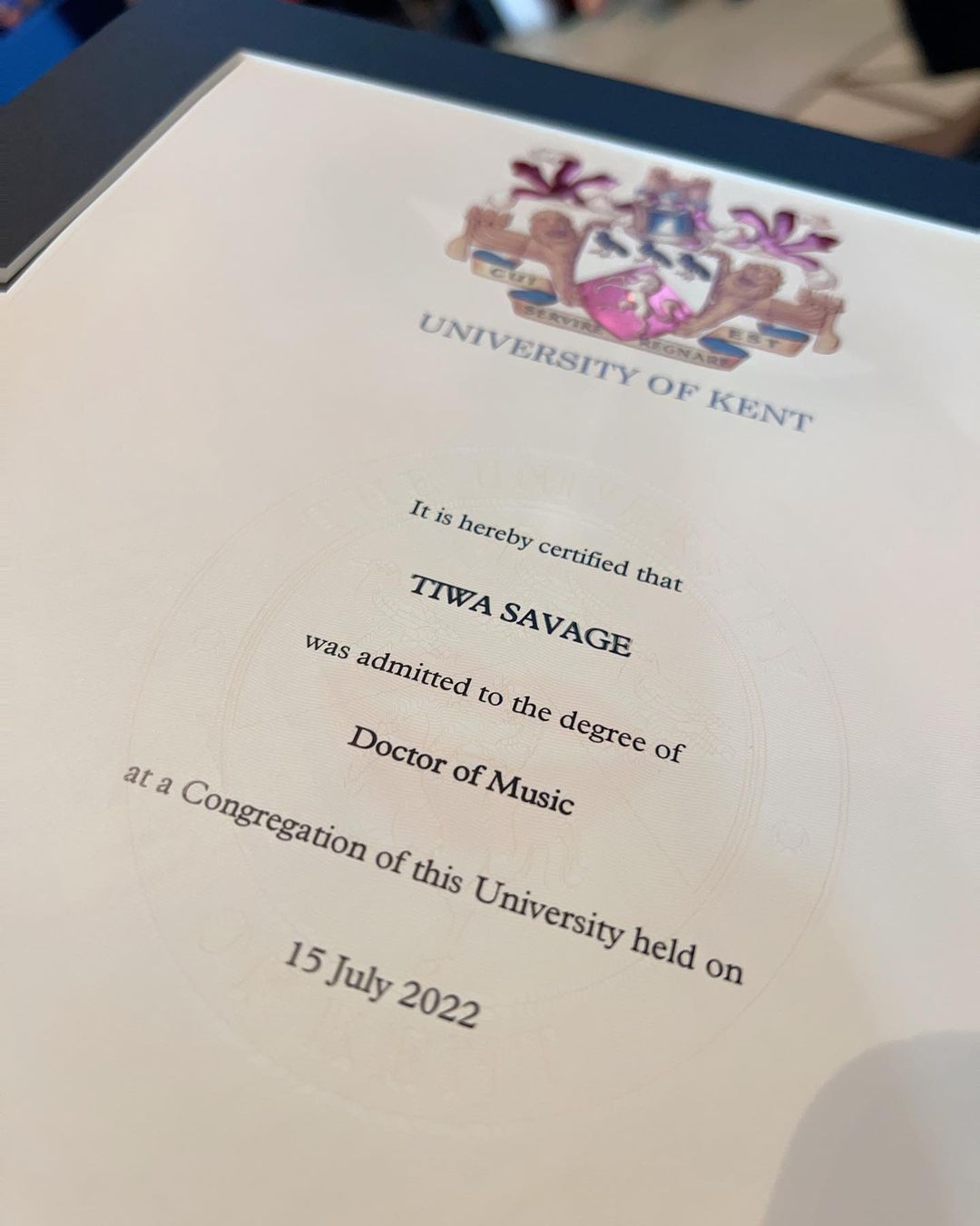 TiwaSavage - Tiwa Savage Bags Honorary Degree From The University Of Kent, UK (photos) 15762161_tiwasavagepost2022071518213_jpeg19aeb8c29c8b470593c01a813e672878