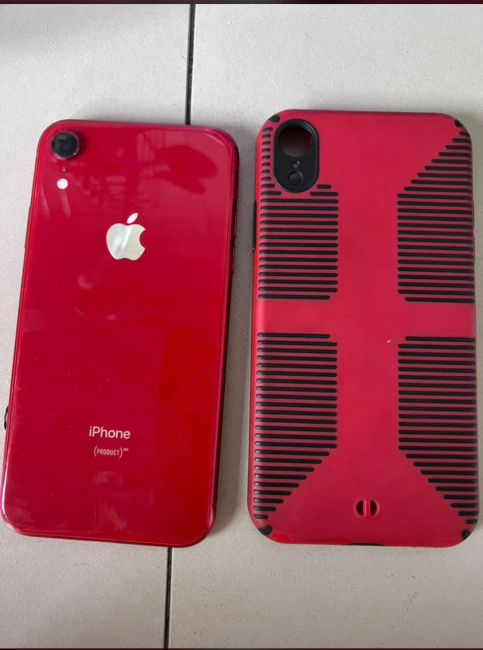 Iphone XR 64gb Red With Case 140000 - Technology Market - Nigeria