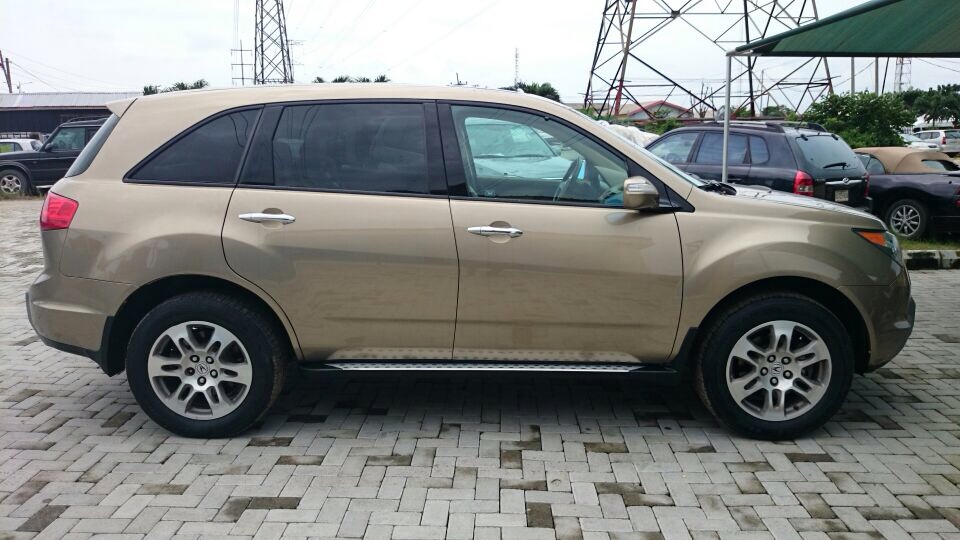 For Sale : Toks 2008 Acura MDX 4x4 wheel. LAGOS CLEARED. Gold Color ...