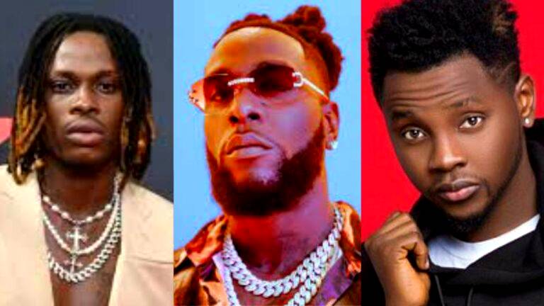 Top 10 Nigeria Music Countdown: Fireboy ‘bandana’ Remains No.1 { Photos ...