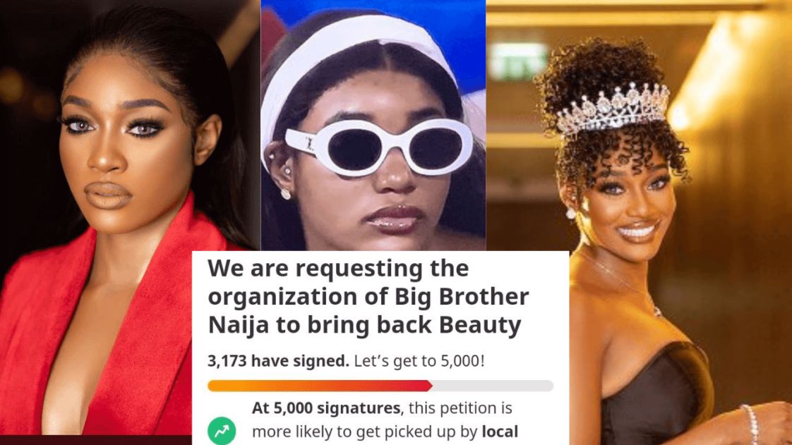 BBNaija S7: More Than 3000 Fans Signed Petition To Bring Beauty Back Into the House