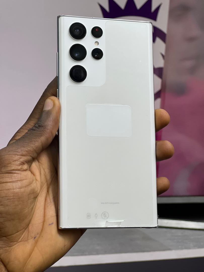 Samsung Galaxy S22 Ultra 512gig White Colour - Technology Market - Nigeria