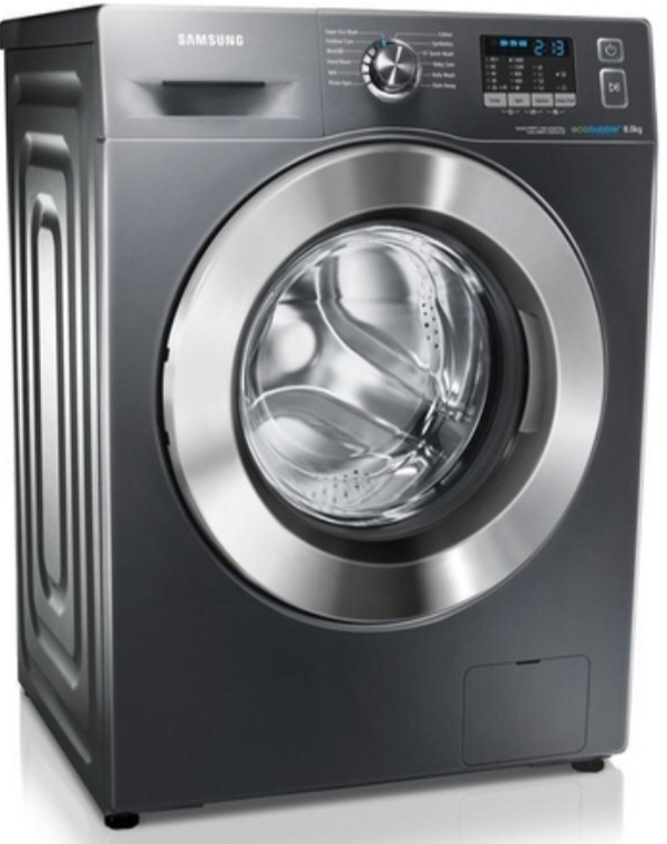 machine à laver samsung 8kg eco bubble silver