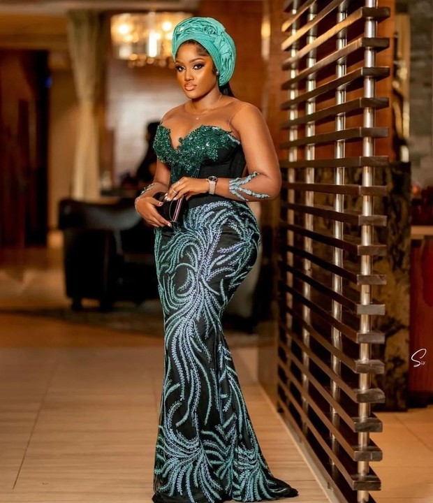 Look stunning to your next owambe in these 5 lace styles 