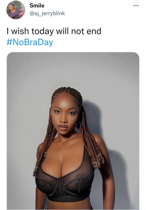 Mercy Onuawonto Sam on X: Have u helped to save any boobs recently? No bra  day #NoBraDay2022  / X